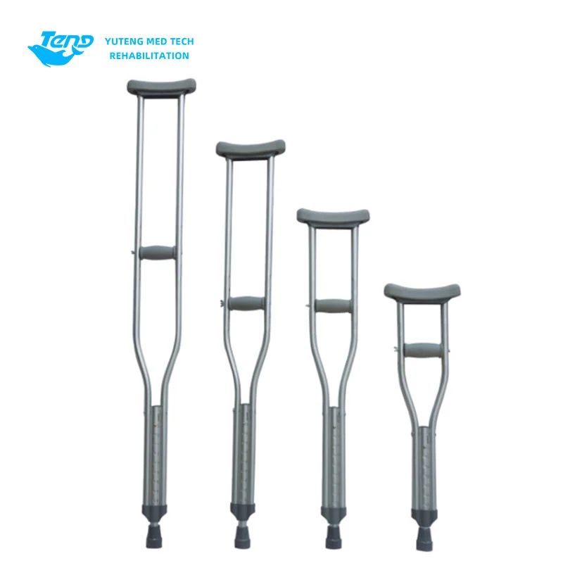 Crutch UnderArm Cóimhiotal Alúmanaim