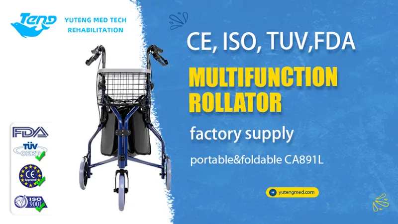 Foldable Aluminum Rollator