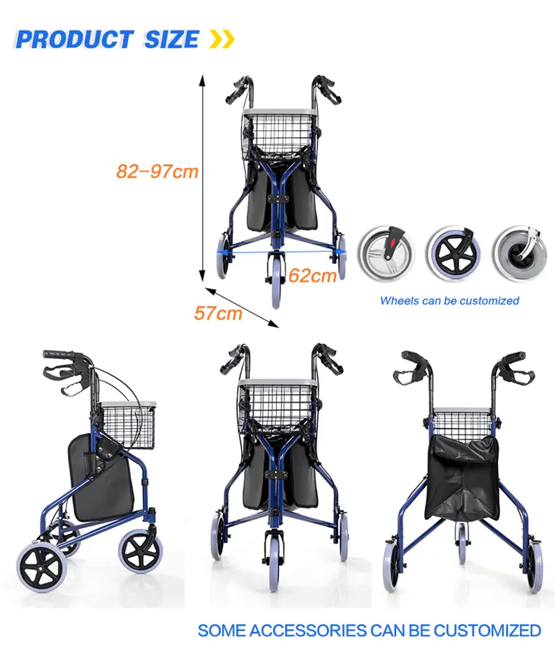 Foldable Aluminum Rollator