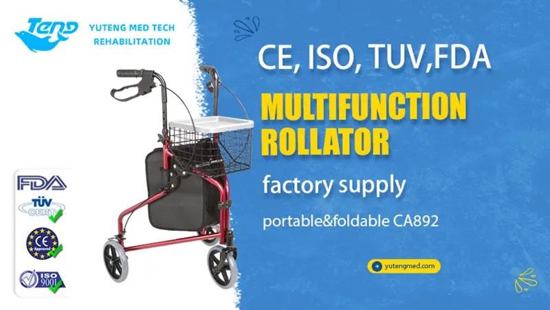 Three Wheel Rollator Walker Three Wheel Rollator Walker
