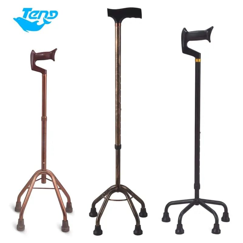 Crutch ceithre-chosa leighis